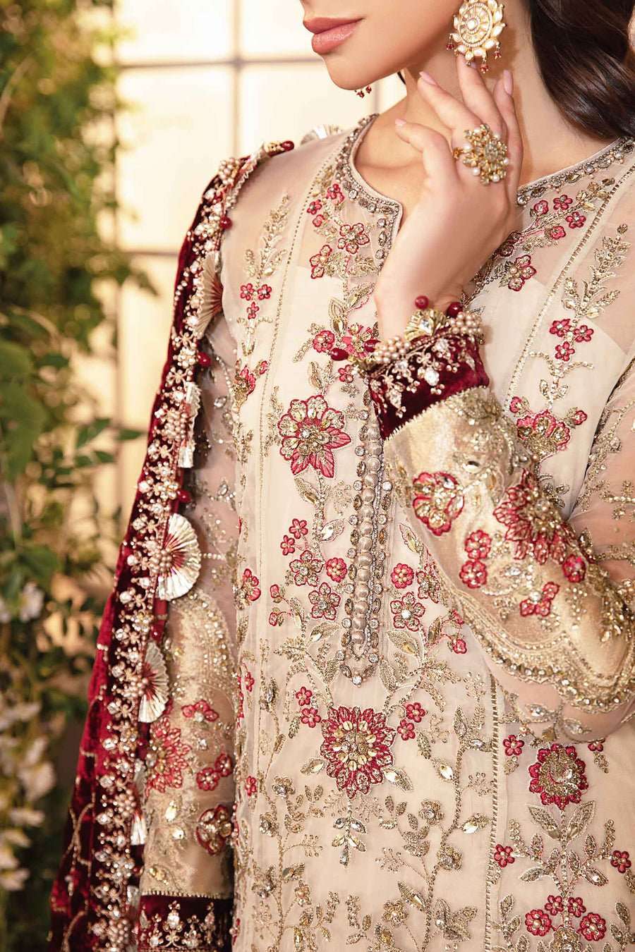 MARIA.B Embroidered Wedding Collection Suit