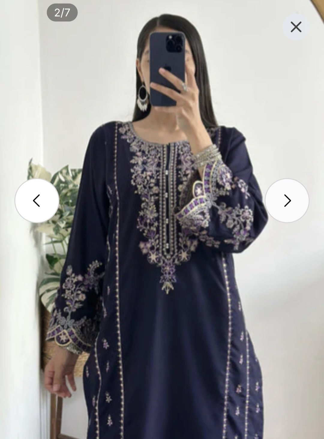 Chaudhary Arts Embroidered Co ord Set