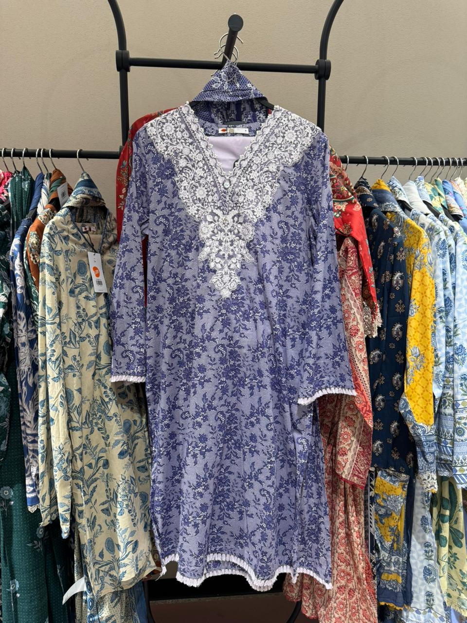 Khaadi Lawn Pret Embroidered