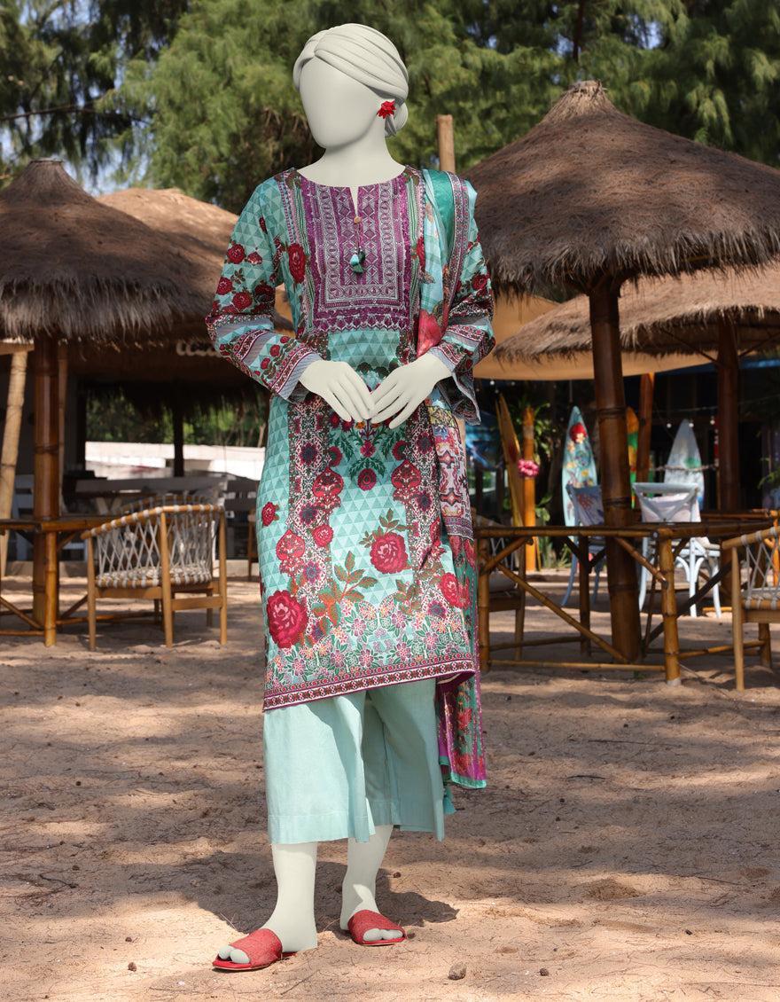 Junaid Jamshed Embroidered Suit