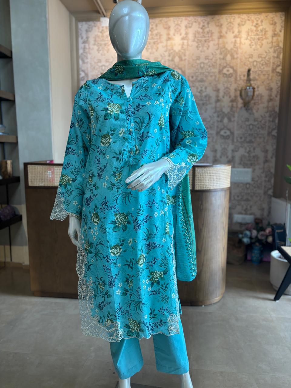 Sadabahar Embroidered Suit