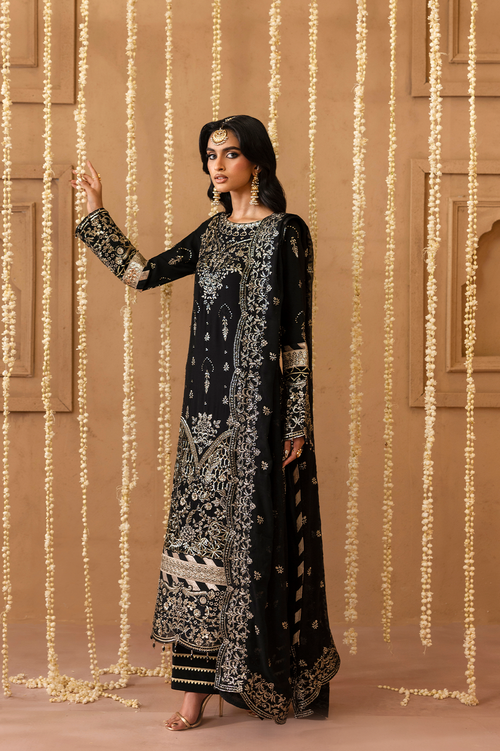Sheherzadi Emaan Adeel Embroidered Chiffon Suit