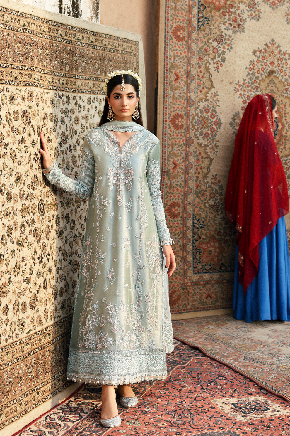 Romansiyyah by Emaan Adeel Embroidered Suit