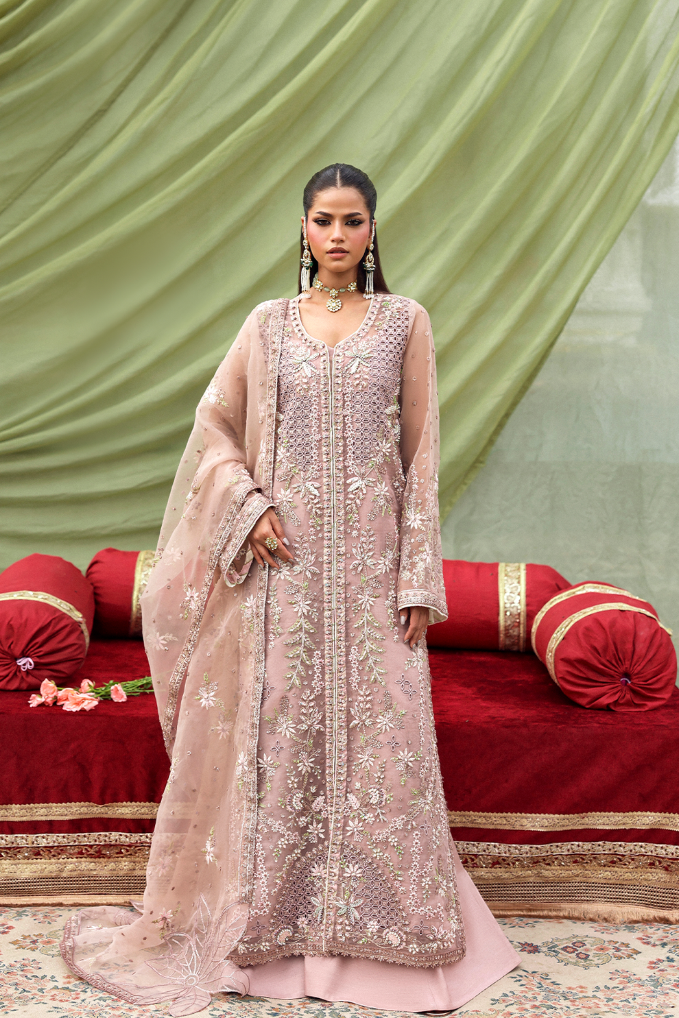 Romansiyyah by Emaan Adeel Embroidered Suit