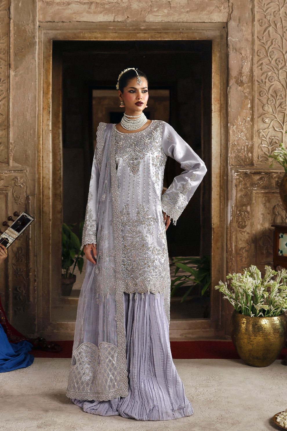 Romansiyyah by Emaan Adeel Embroidered Suit