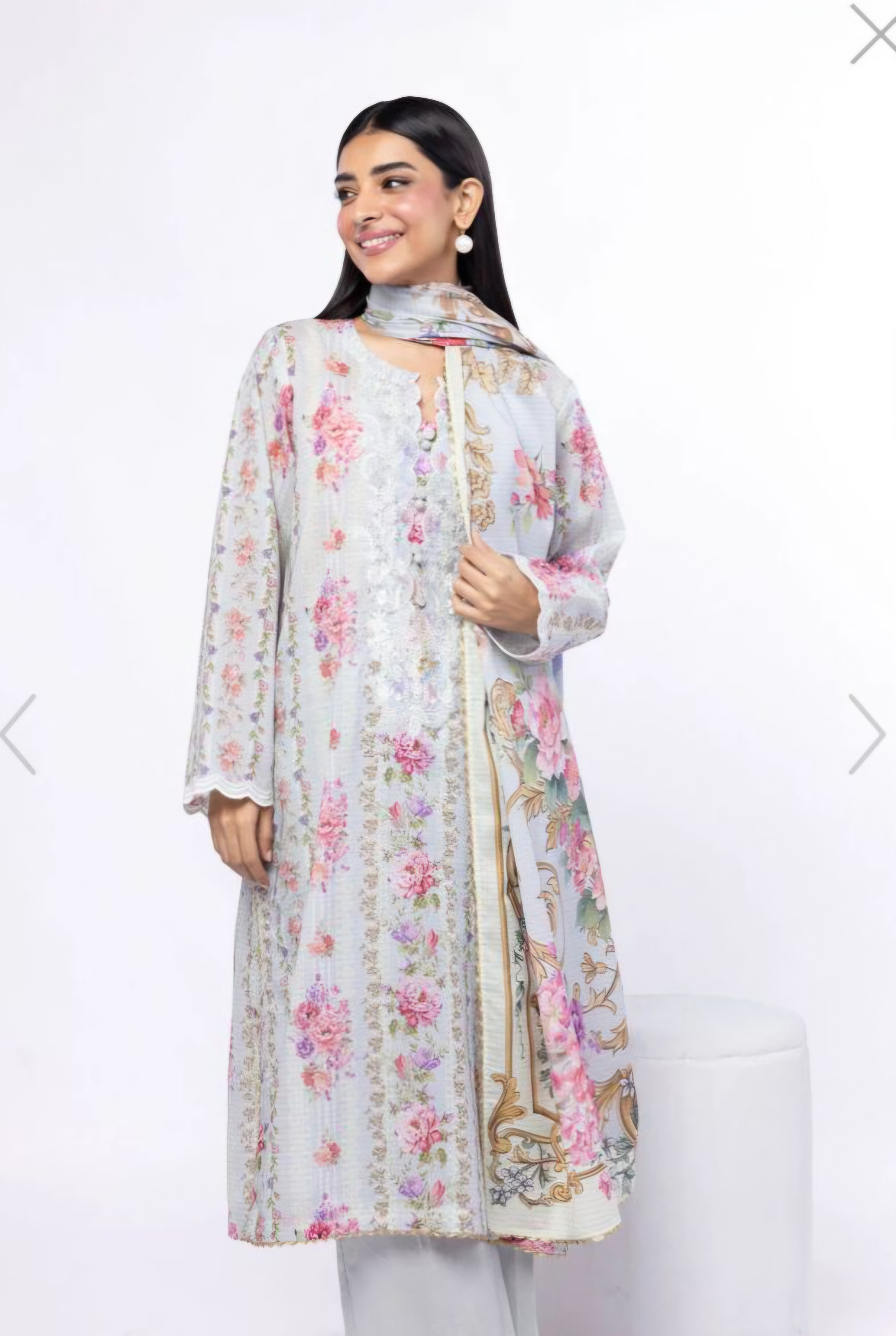 Khaadi Lawn Embroidered Suit