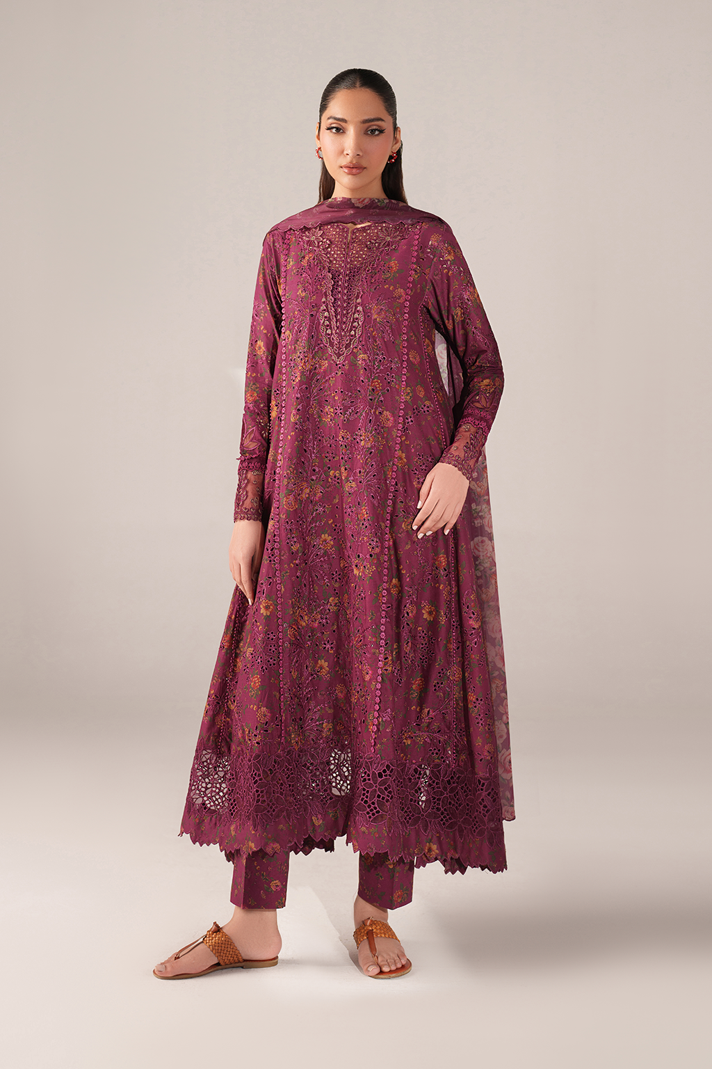 IZNIK Embroidered LAWN Suit
