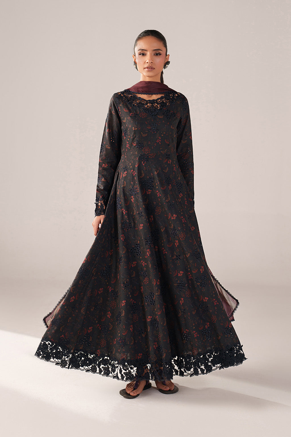 IZNIK Embroidered Lawn Suit