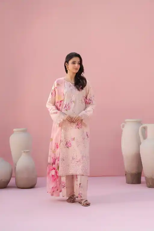Ellena Embroidered Lawn Suit