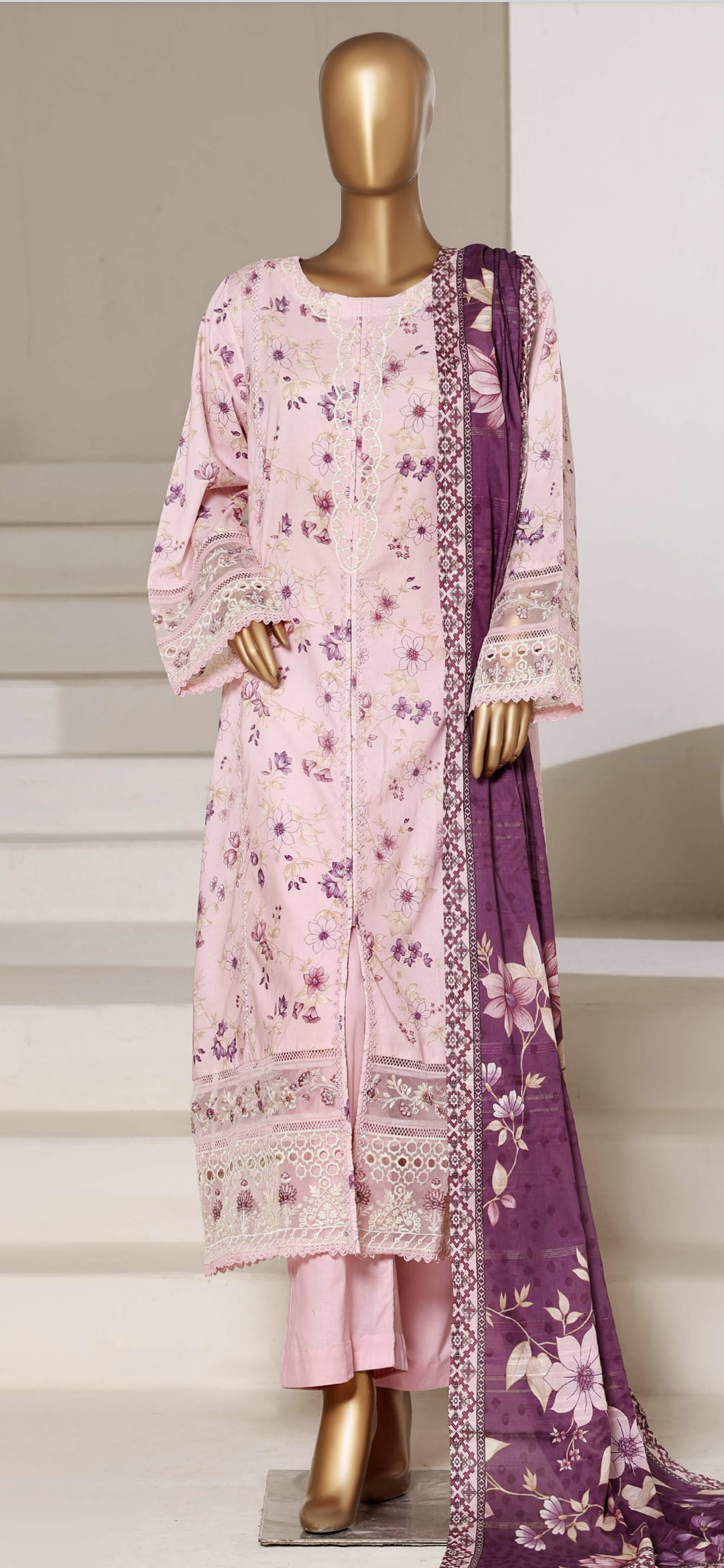 Sadabahar Ready-to-wear Embroidered Lawn Suit