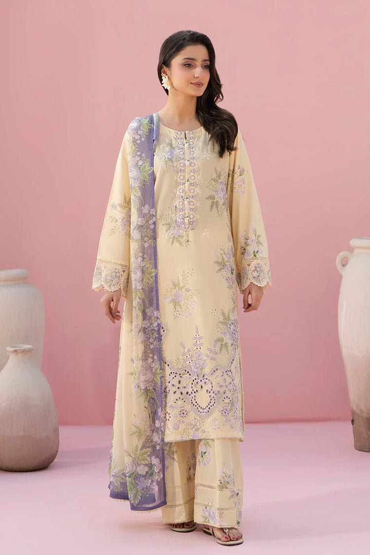 Ellena Embroidered Lawn Suit