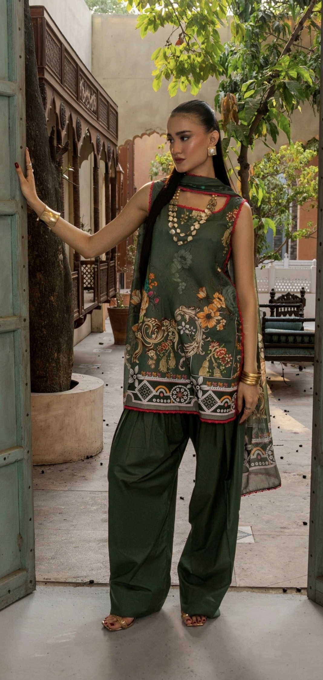 Firdous Printed Lawn Suit