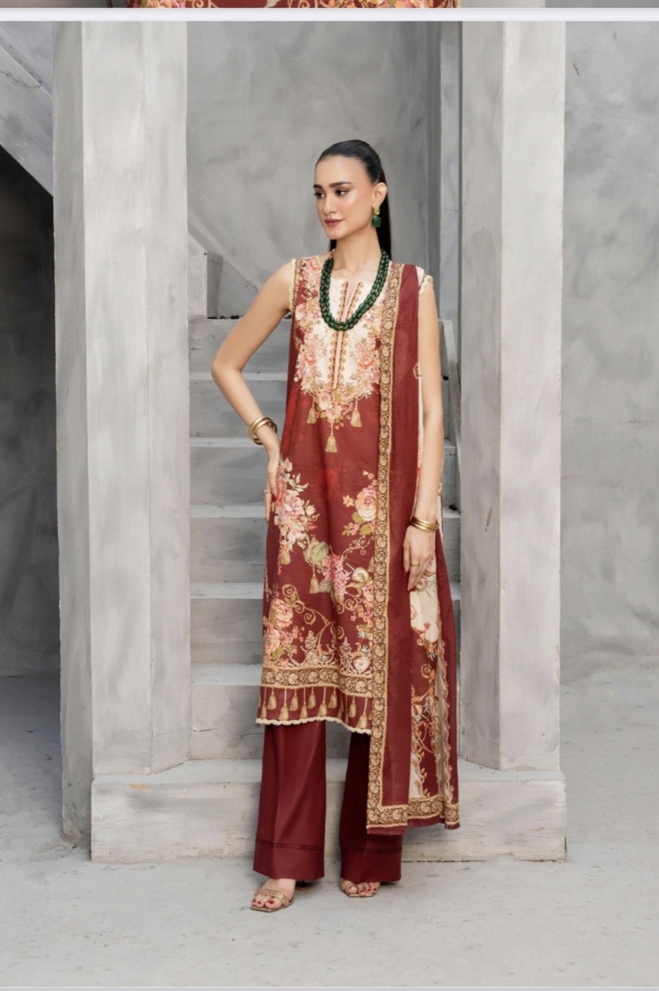 Firdous Printed Lawn Suit