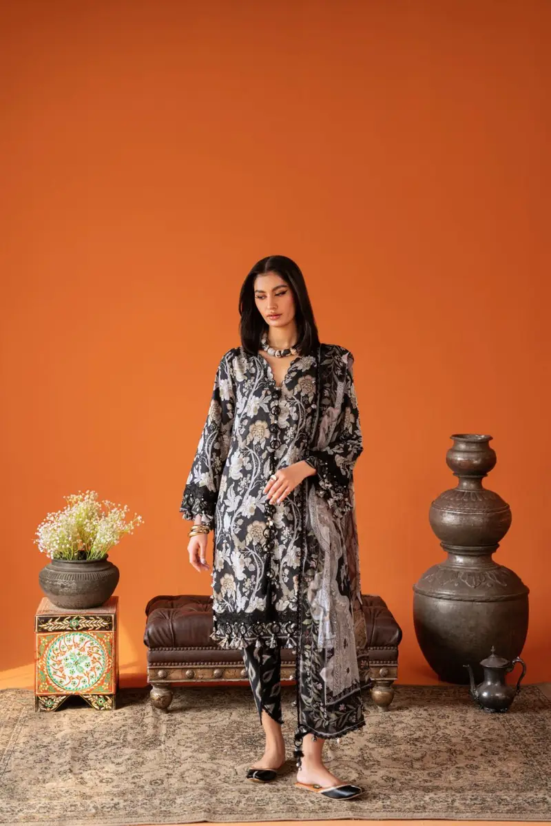 Jade Printed Lawn Suit