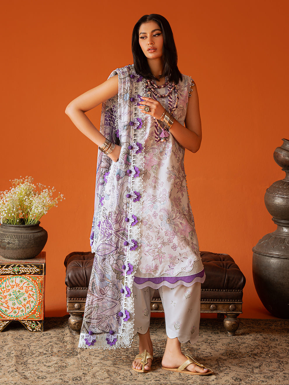 Jade Printed Lawn Suit
