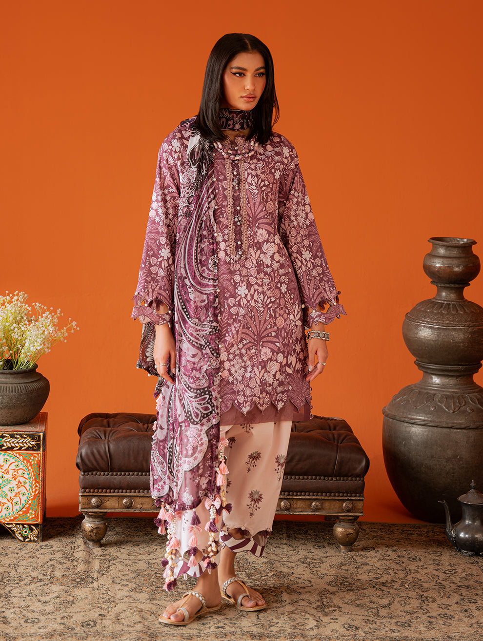 Jade Printed Lawn Suit