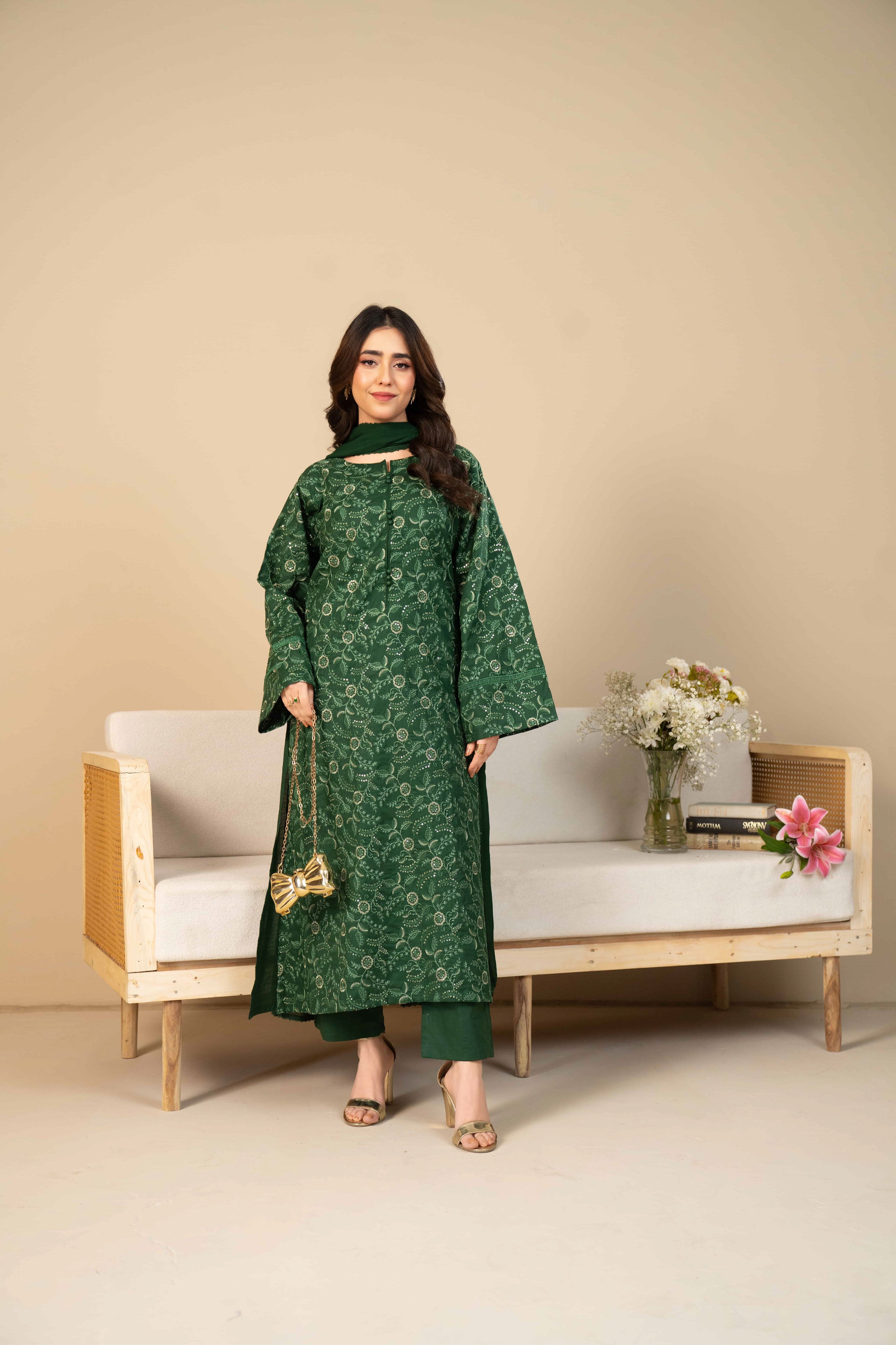 Tiraz Embroidered Suit