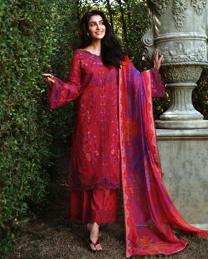 Mushq Embroidered Lawn Suit