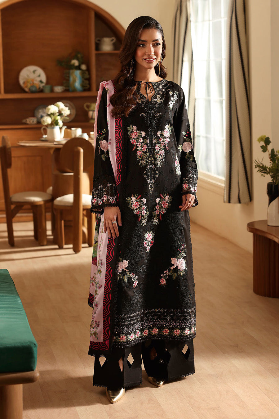 Ramsha Embroidered Lawn Suit
