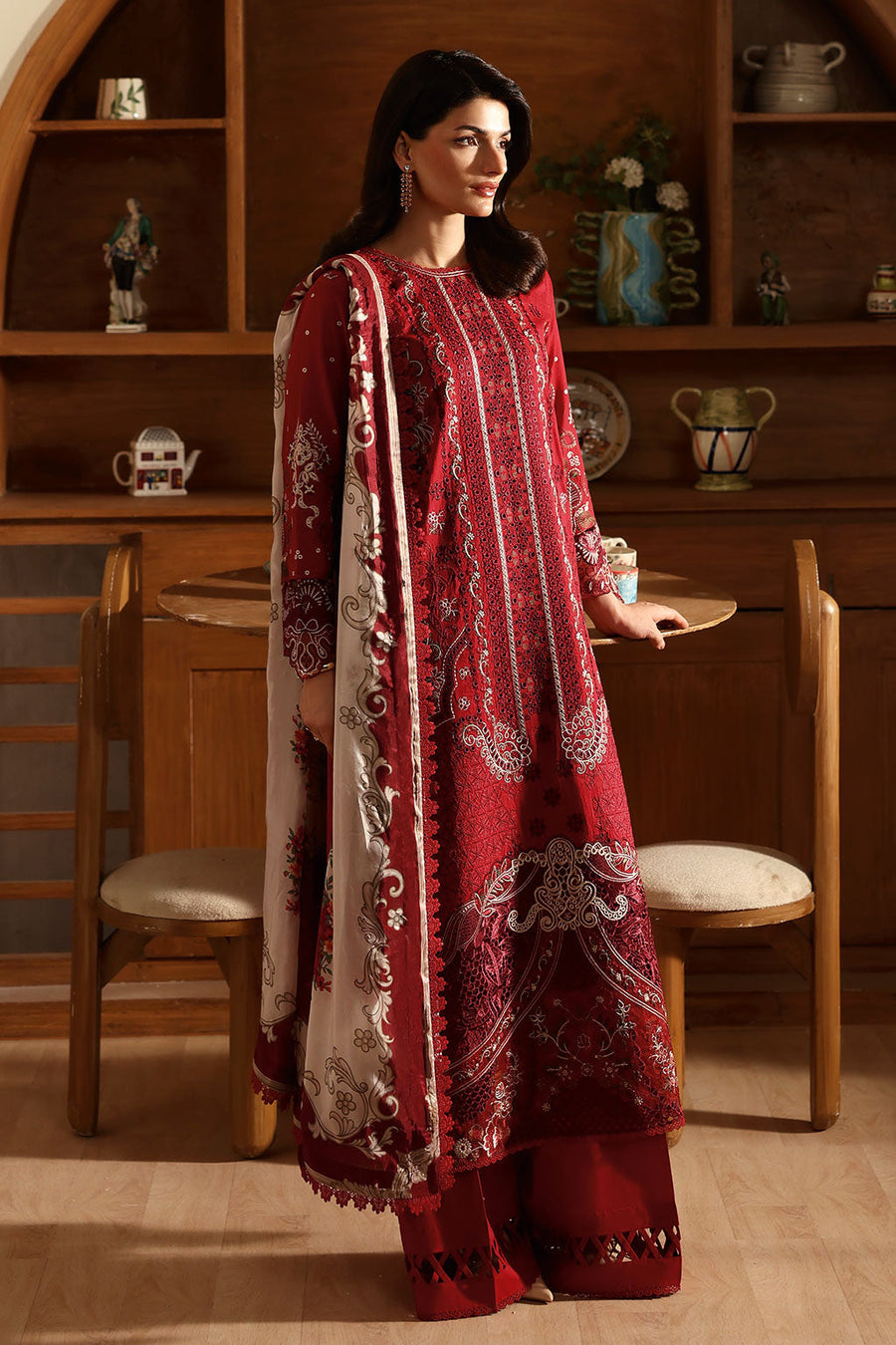 Ramsha Embroidered Lawn Suit