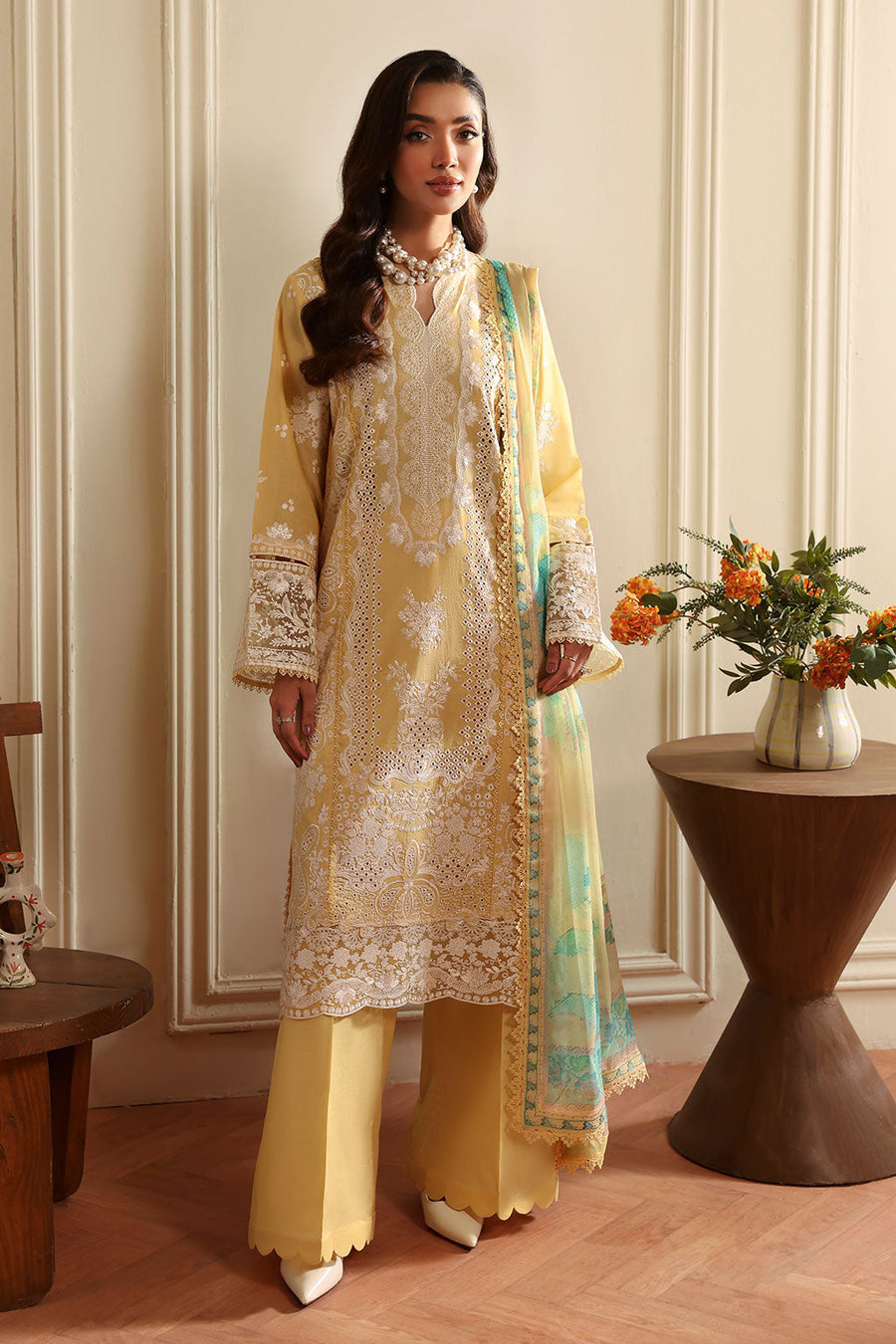 Ramsha Embroidered Lawn Suit