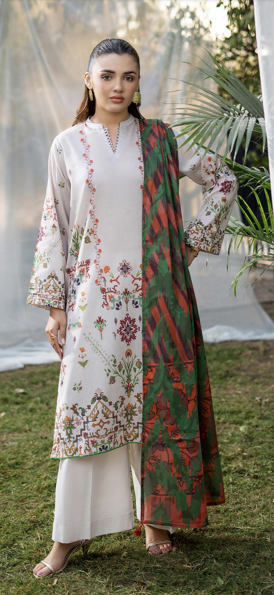 Gulljee Printed Lawn Suit