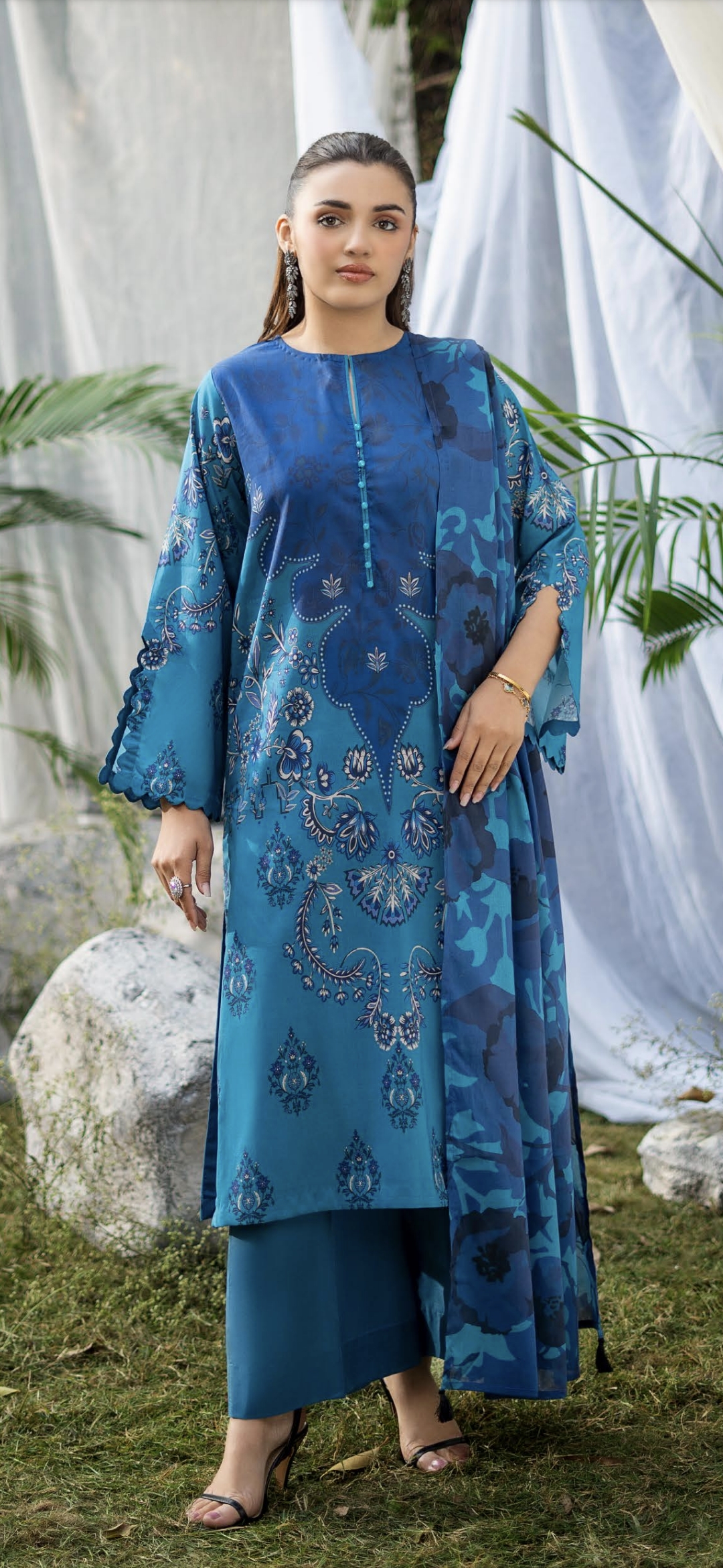 Gulljee Printed Lawn Suit