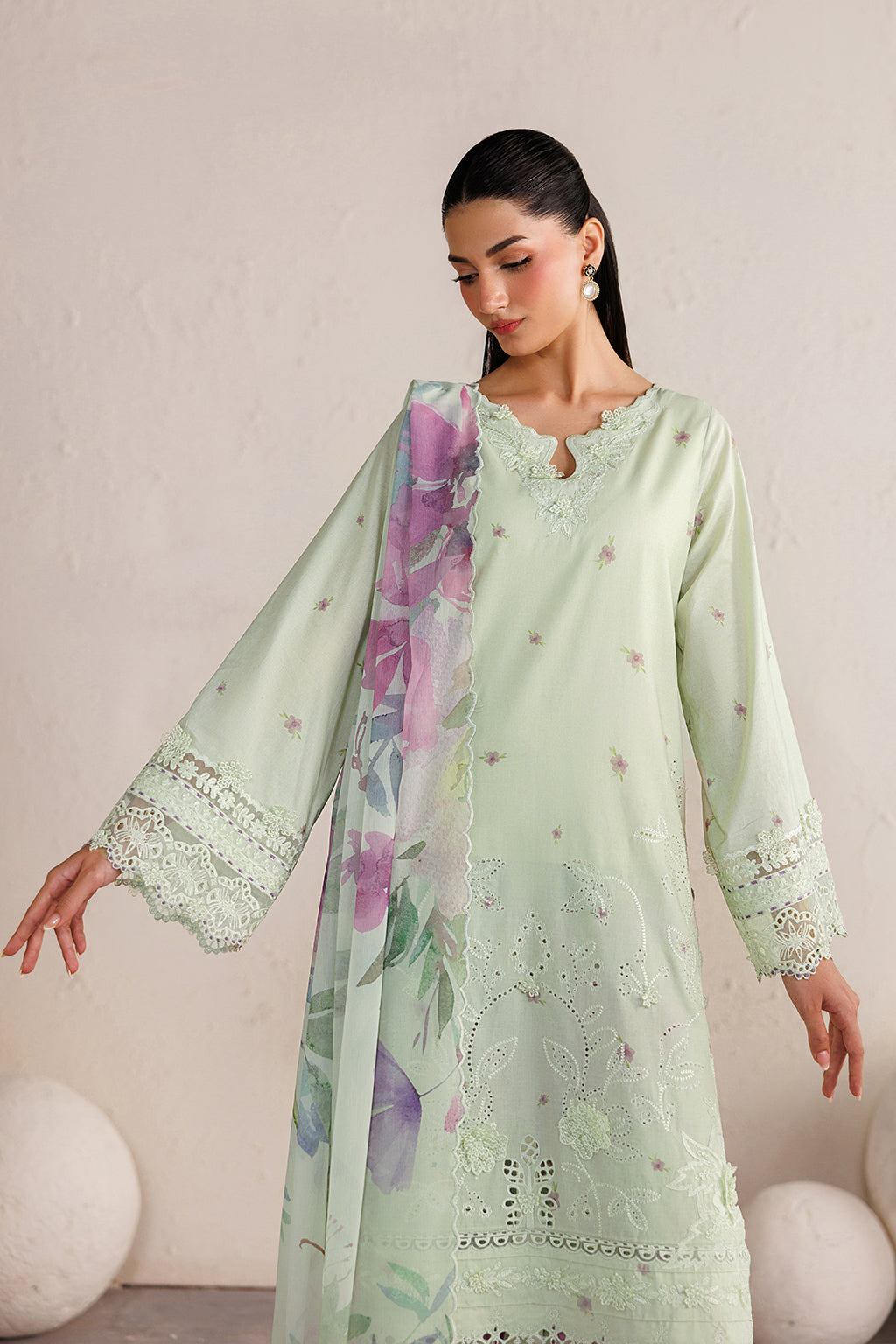 Iznik Embroidered Lawn Suit