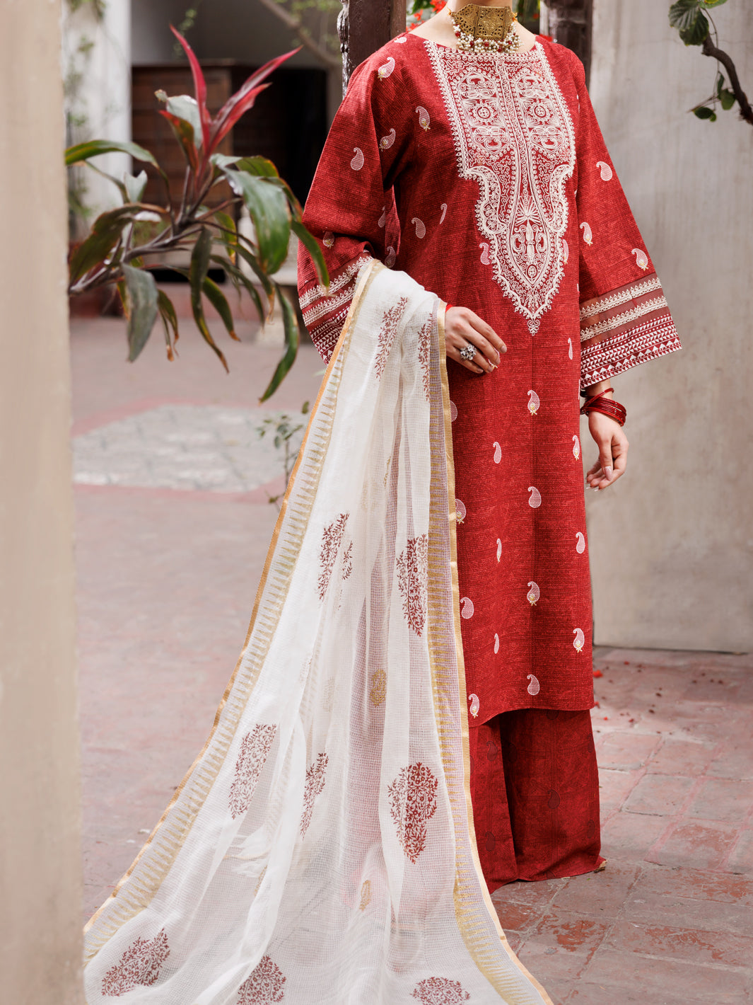 Almirah Embroidered Suit