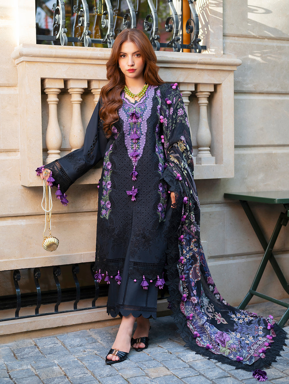 JADE Embroidered Lawn Suit