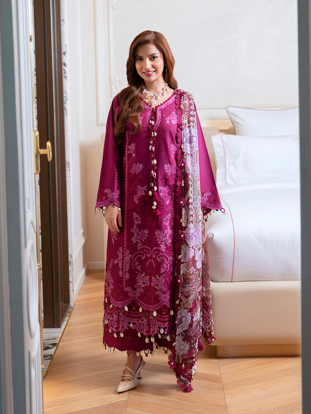 JADE Embroidered Lawn Suit