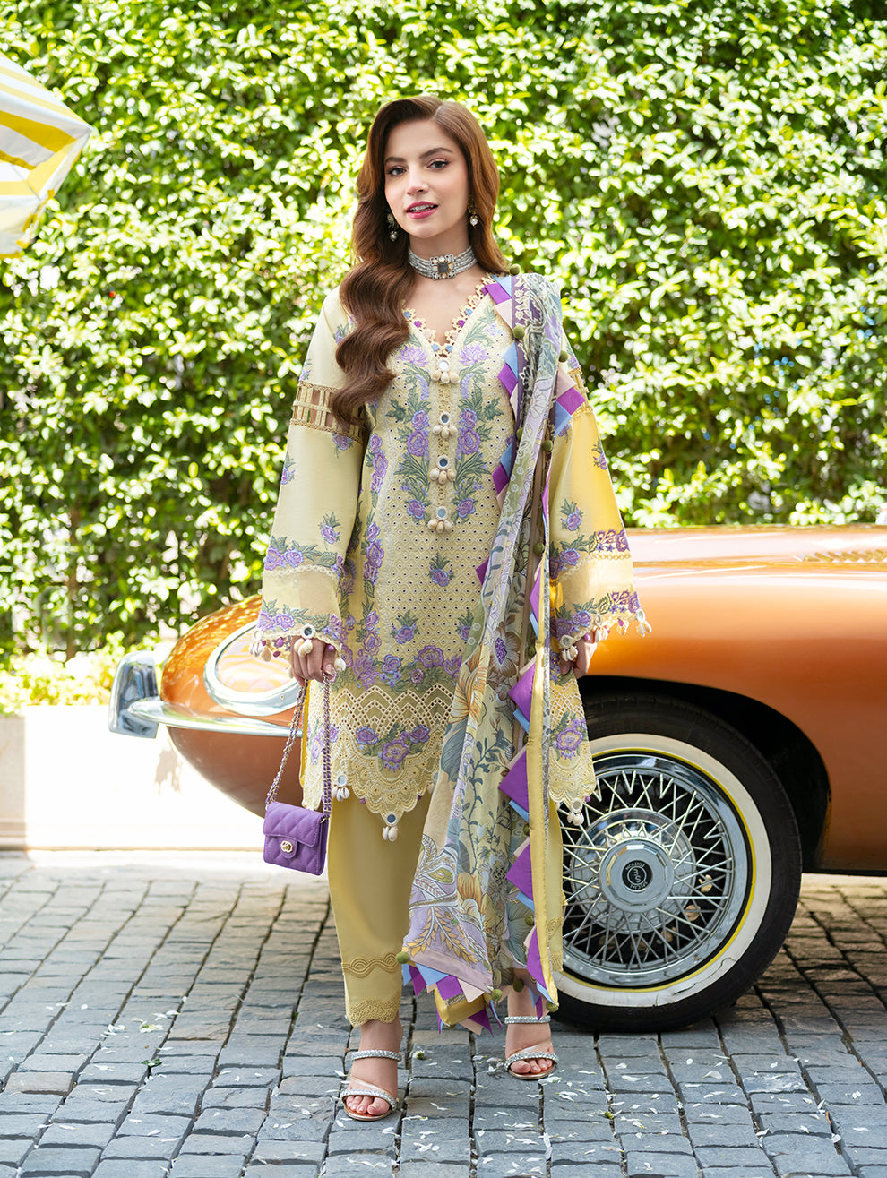 JADE Embroidered Lawn Suit