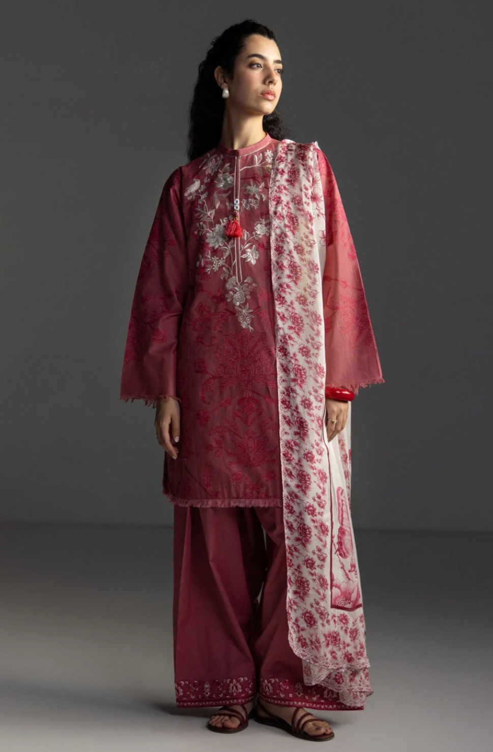 Zara Shahjahan COCO Embroidered Lawn Suit