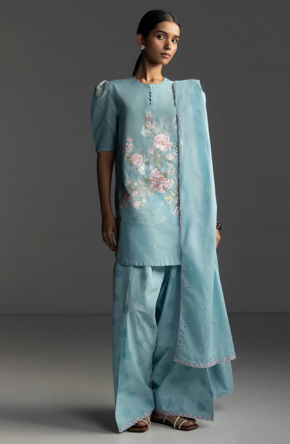 Zara Shahjahan COCO Embroidered Lawn Suit