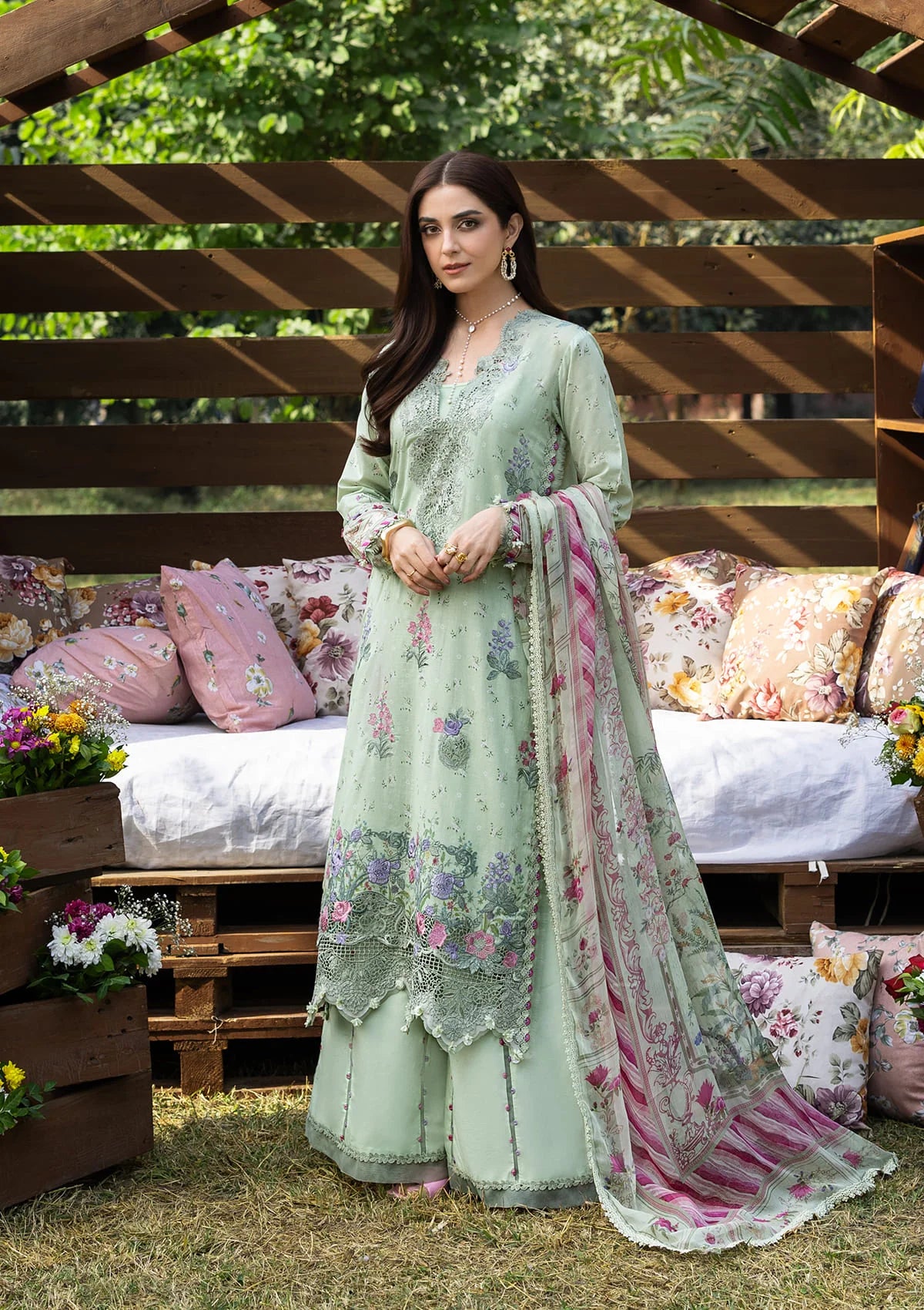Elaf Premium Chikankari Suit