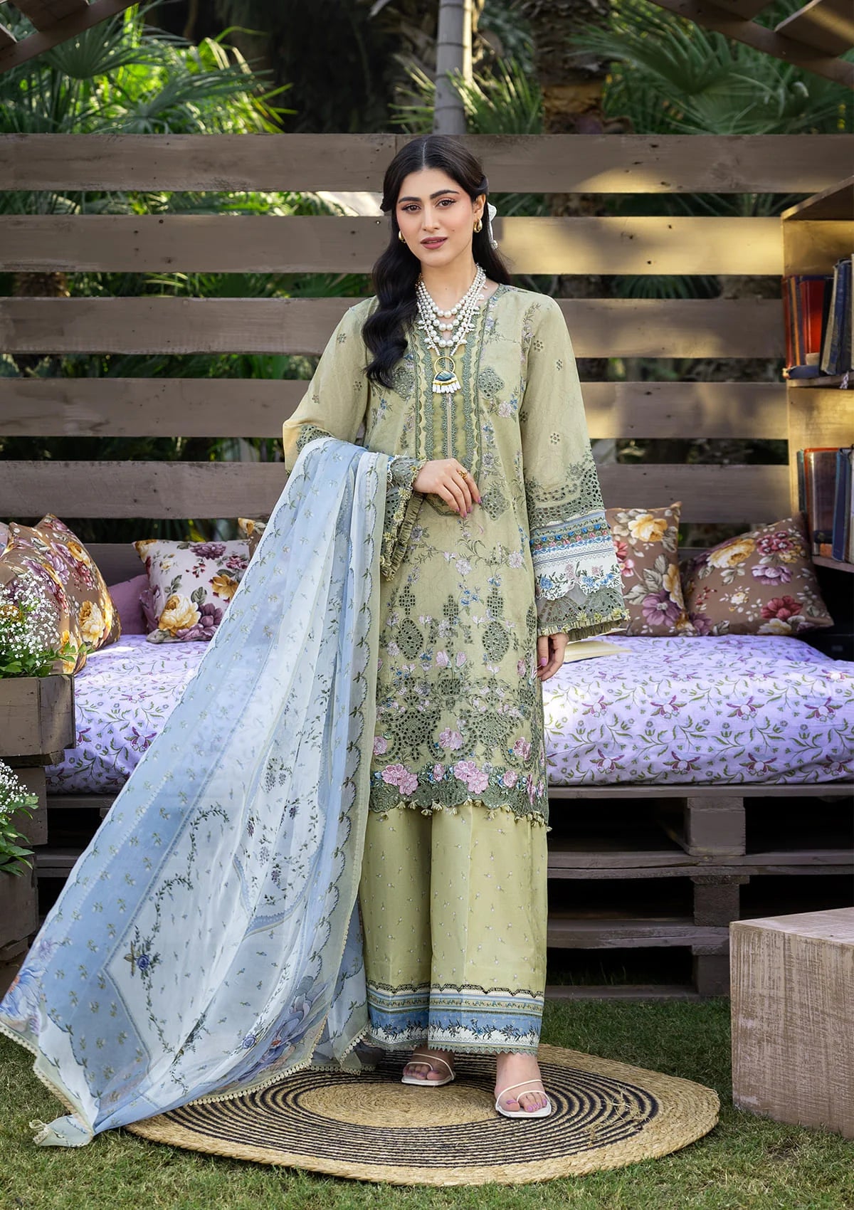 Elaf Premium Chikankari Suit
