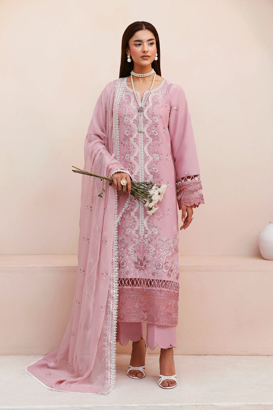 Ramsha Embroidered Lawn Suit