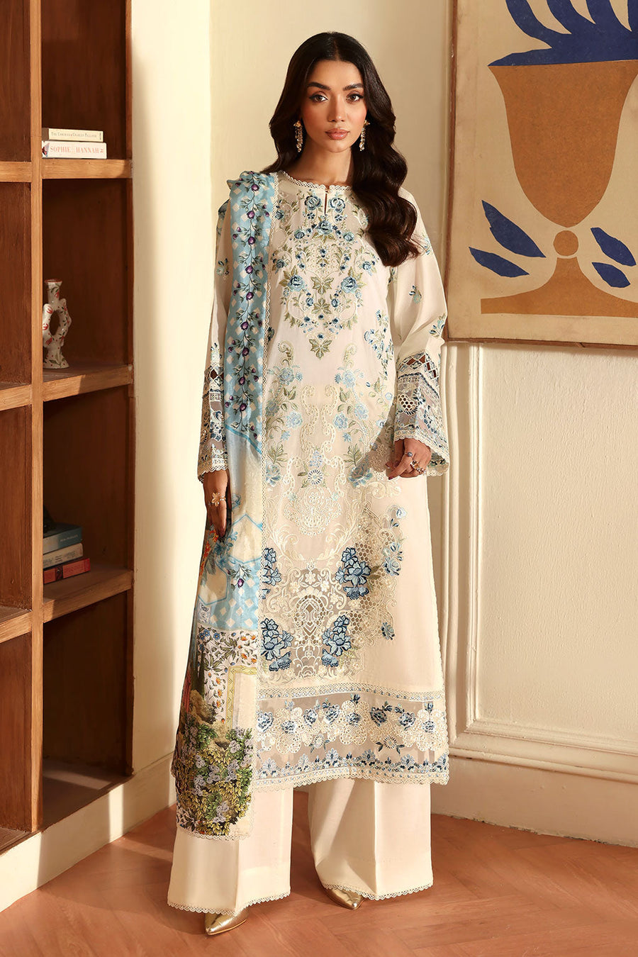 Ramsha Embroidered Lawn Suit