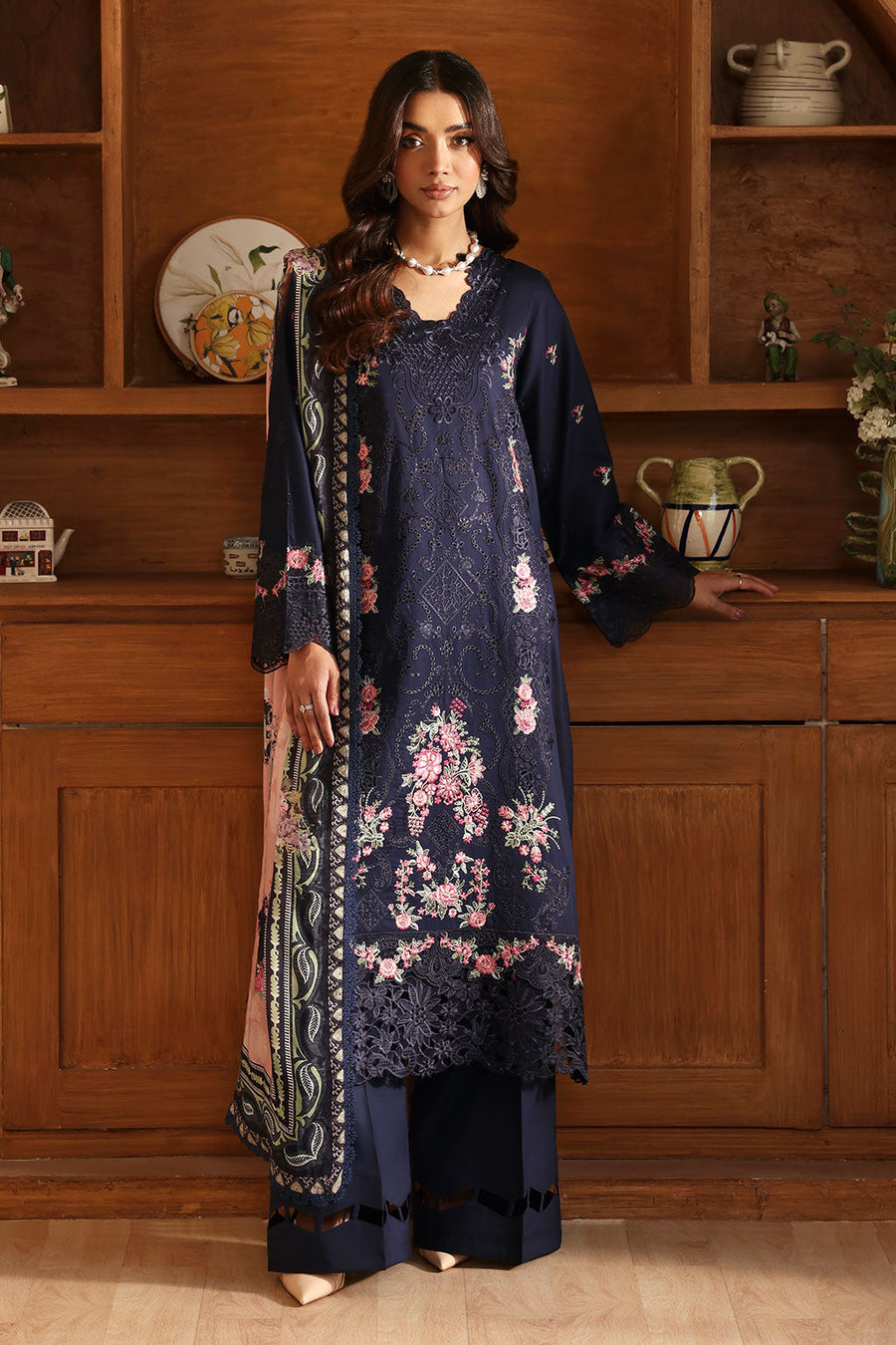 Ramsha Embroidered Lawn Suit