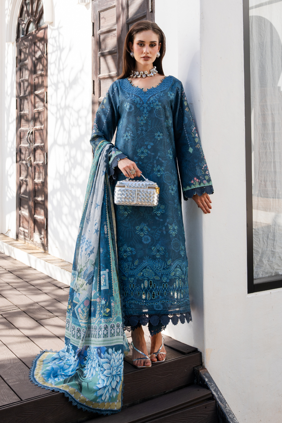 Aabyaan Shezlin Embroidered Lawn Suit