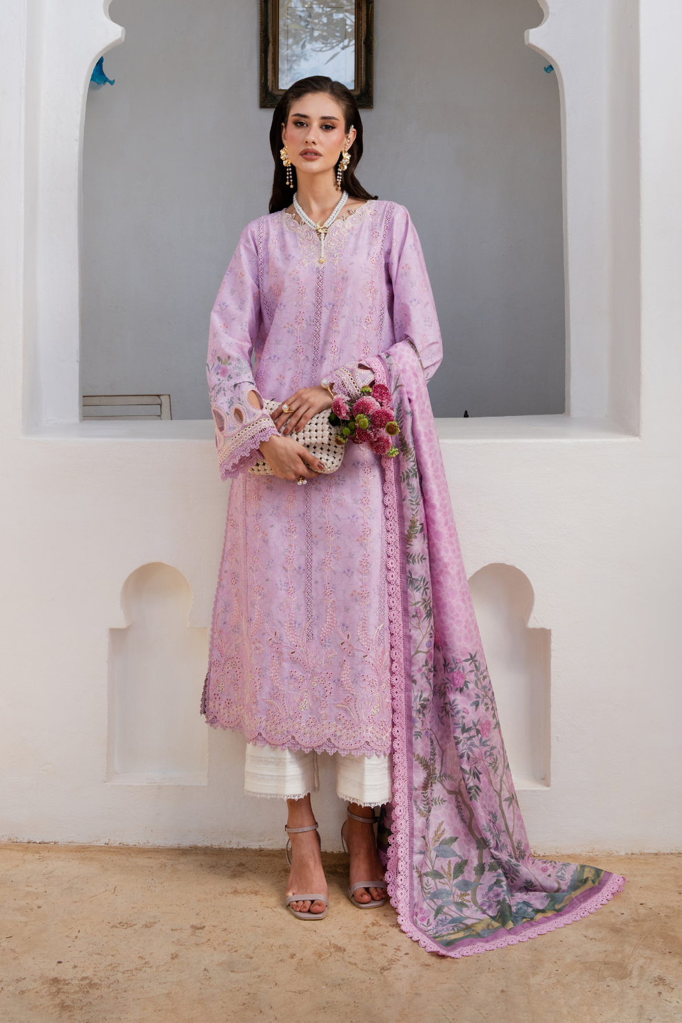 Aabyaan Shezlin Embroidered Lawn Suit