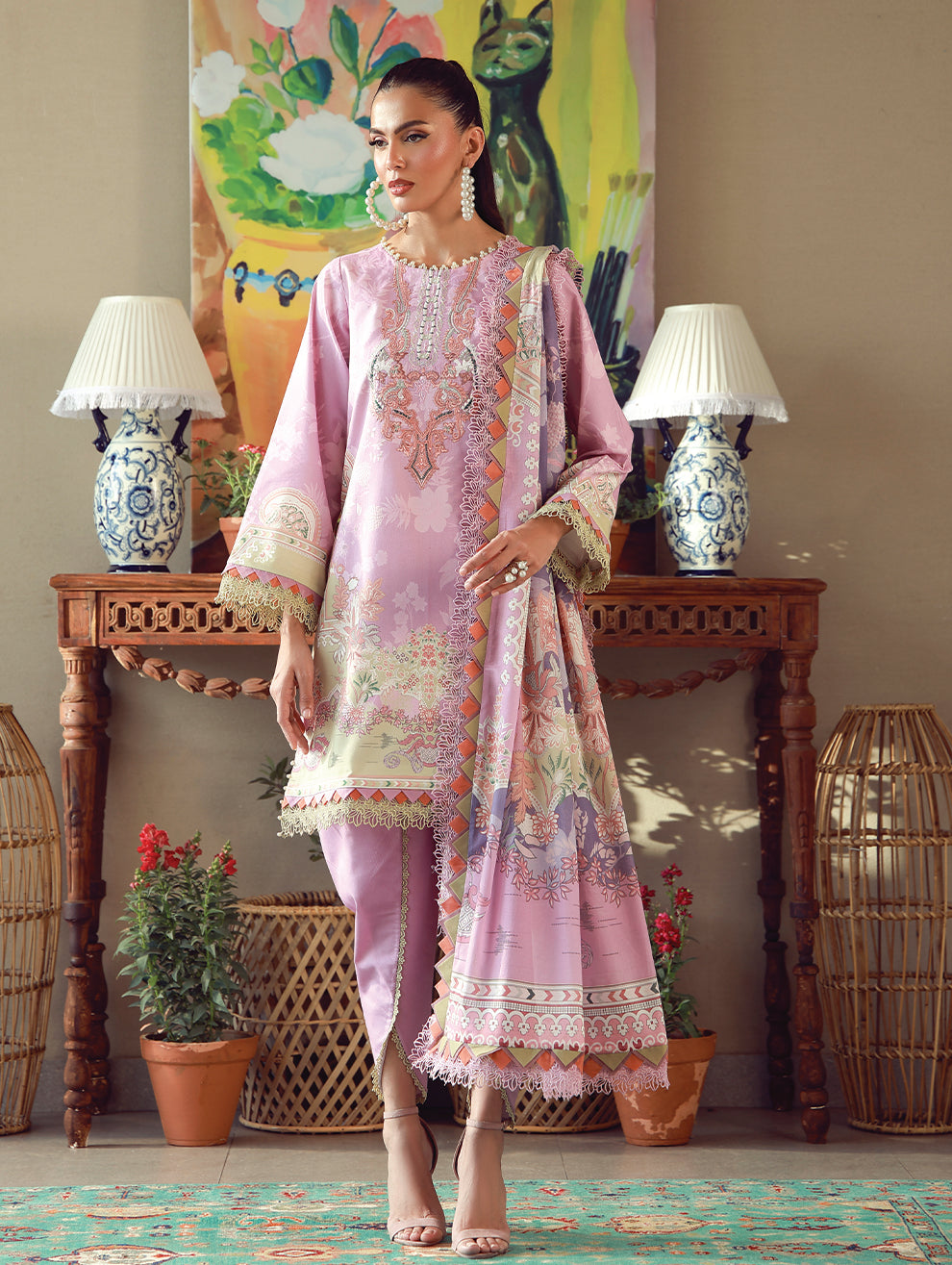 Jade Urbane Embroidered Lawn Suit