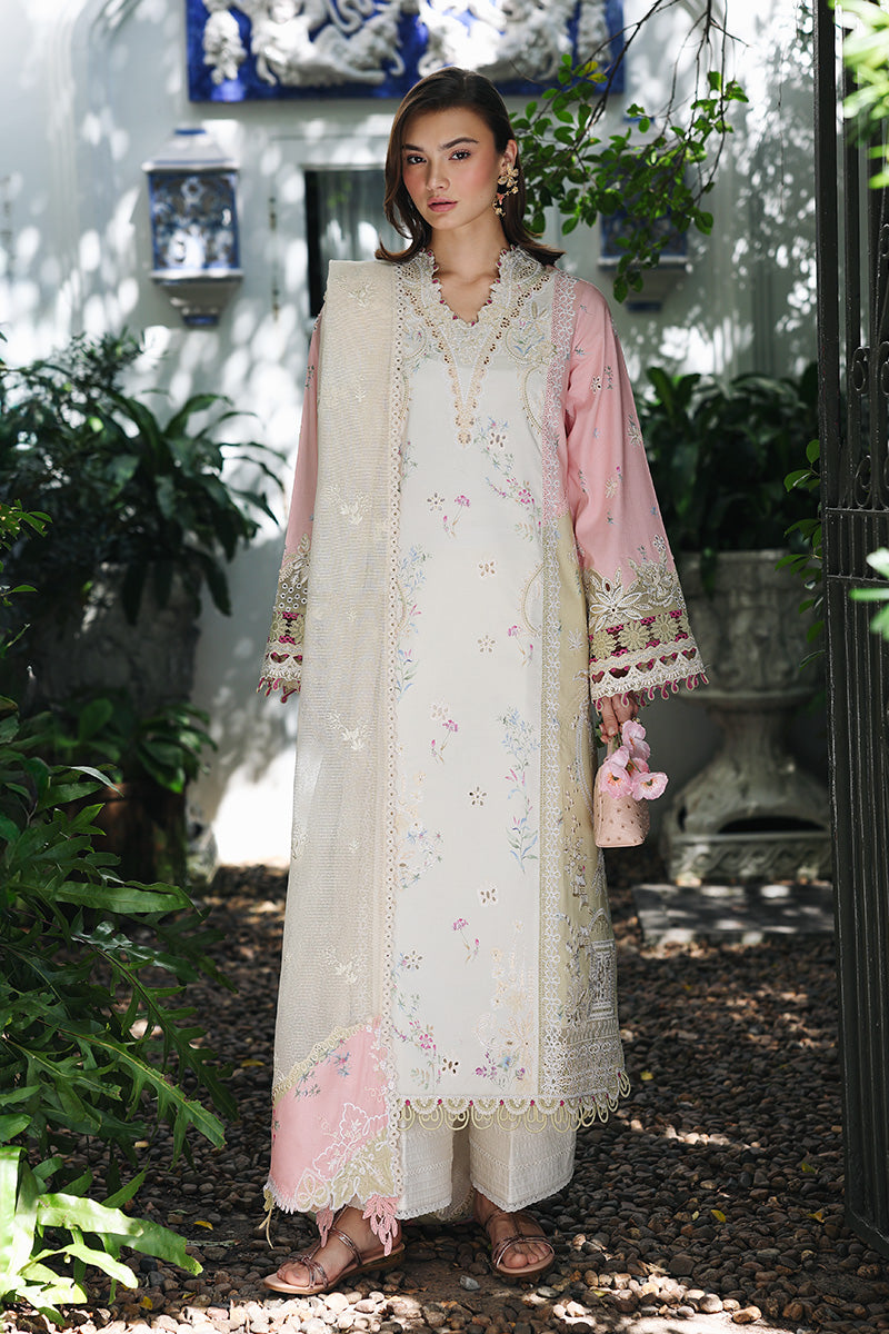 Qalamkar Q Line Embroidered Lawn Suit