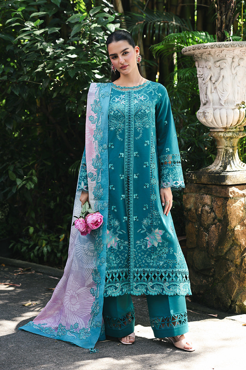 Qalamkar Q Line Embroidered Lawn Suit
