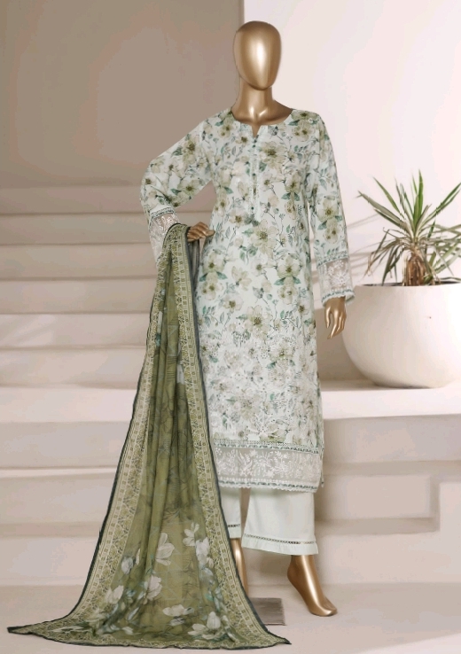 Sadabahar Embroidered Lawn Suit