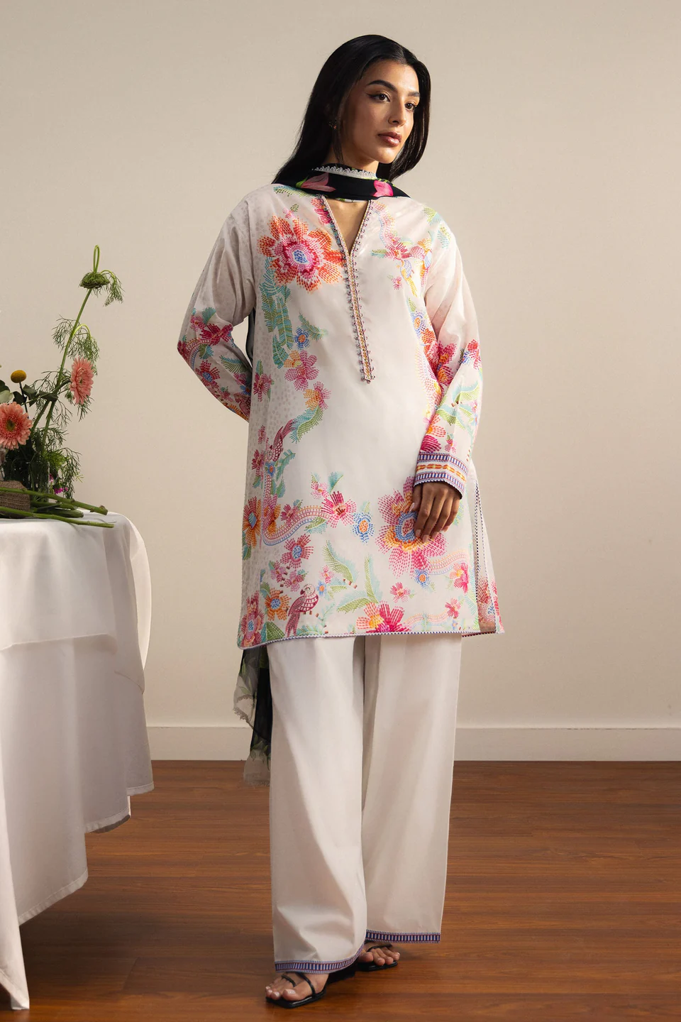 Zara Shahjahan Coco Printed Lawn Suit