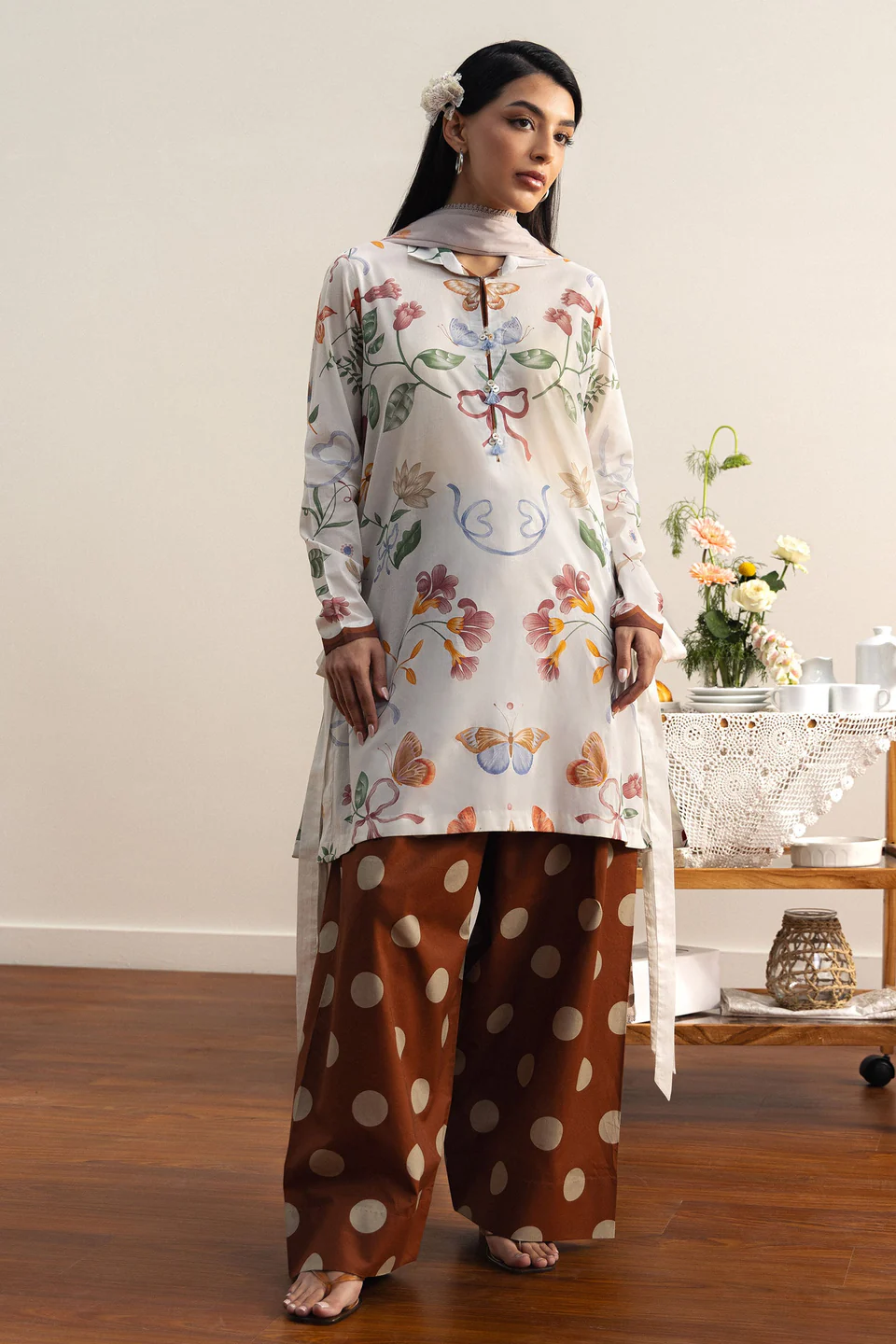 Zara Shahjahan Coco Printed Lawn Suit
