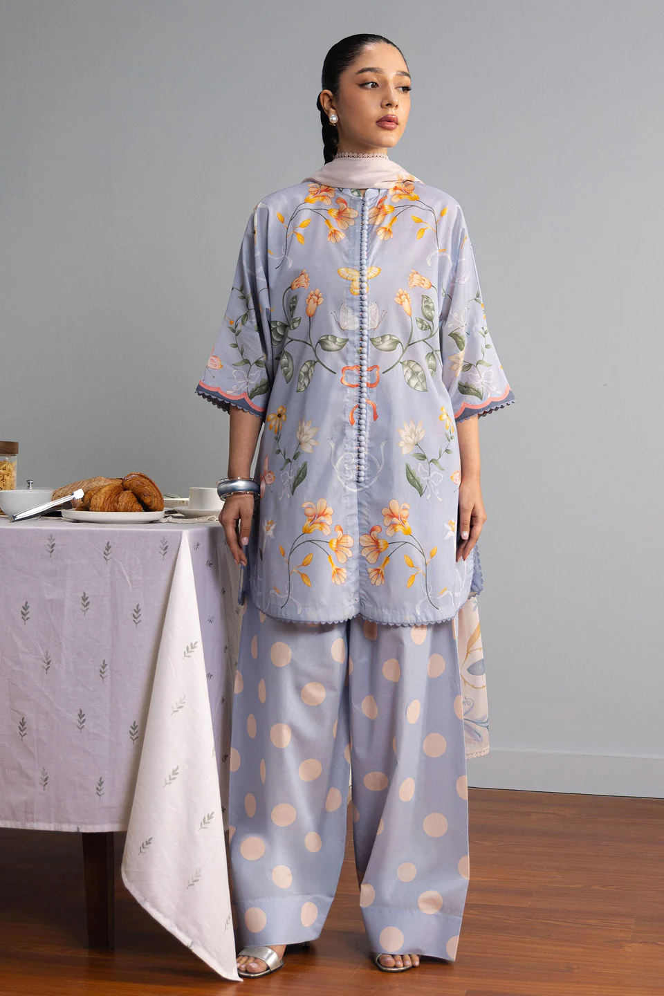 Zara Shahjahan Coco Printed Lawn Suit