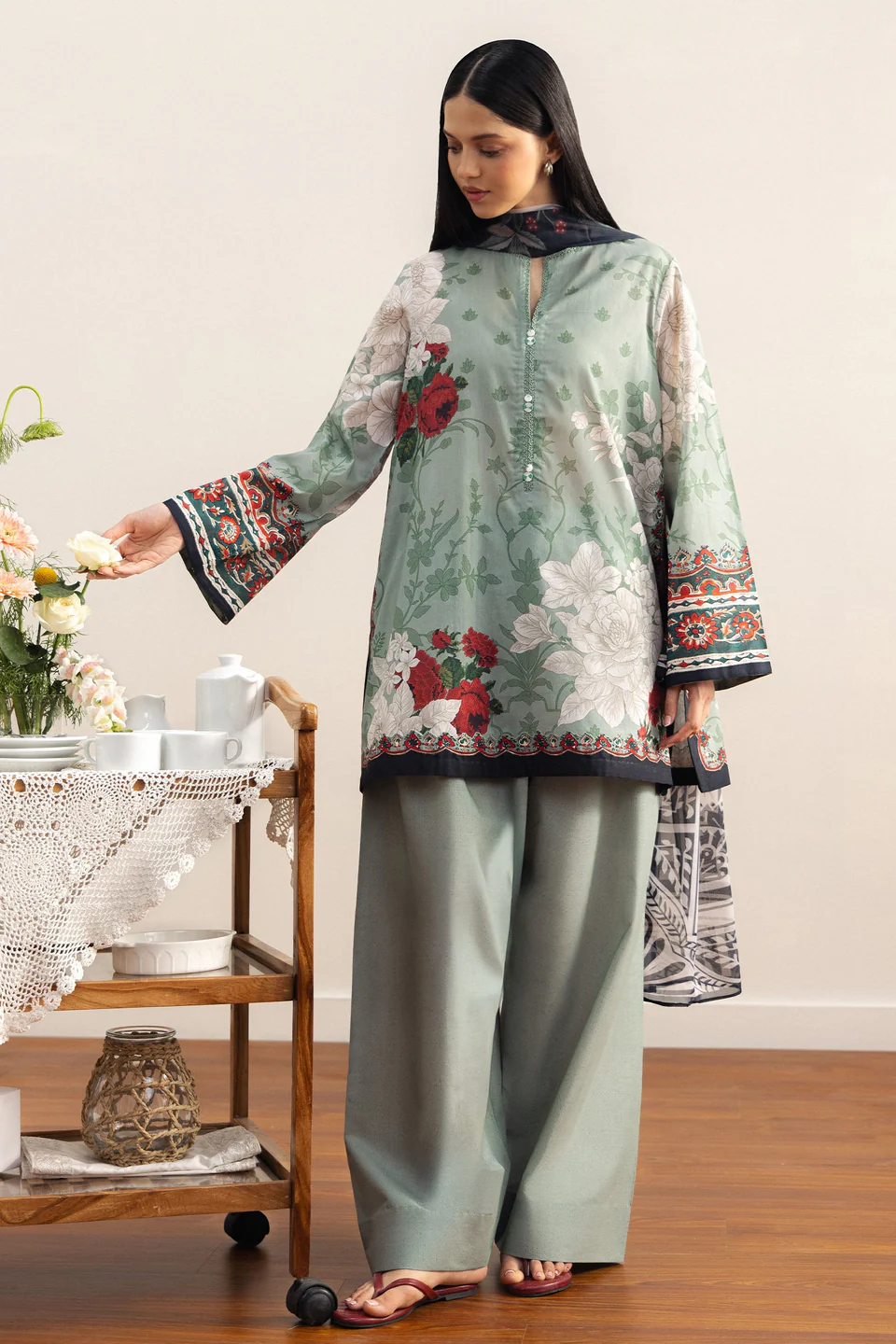 Zara Shahjahan Coco Printed Lawn Suit