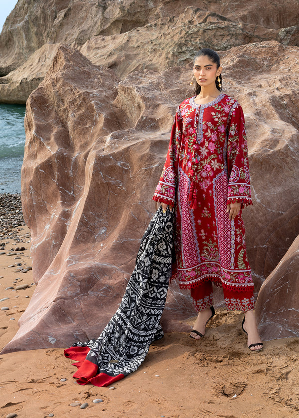 Siraa by Sadaf Fawad Khan Premium Embroidered Suit